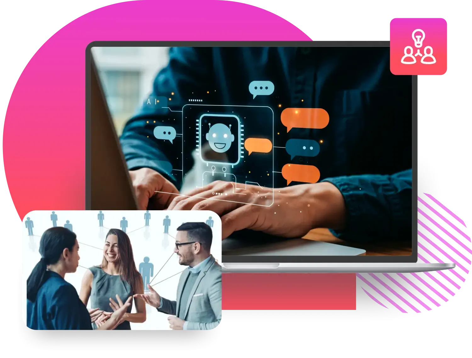 Automated attendee pairing and matching interface